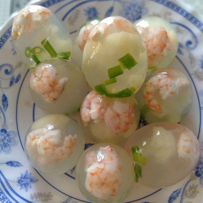 Bước 3 Thành phẩm Trứng pha lê