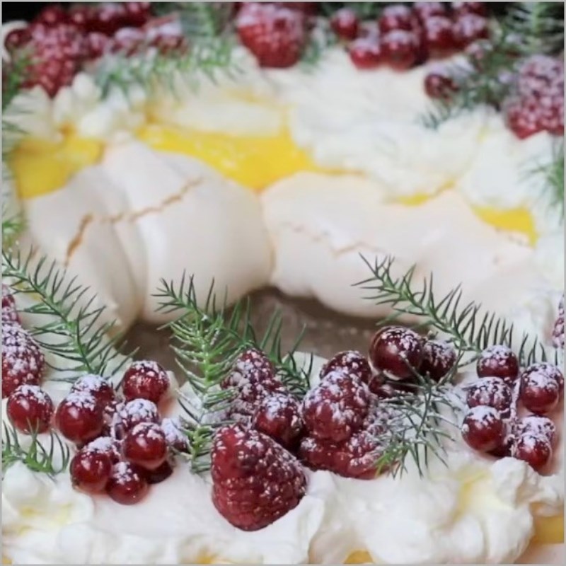 Bước 8 Thành phẩm Bánh pavlova