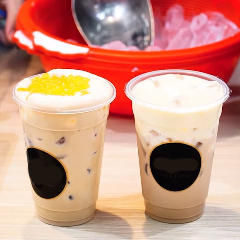 Bước 6 Thành phẩm Trà sữa sầu riêng