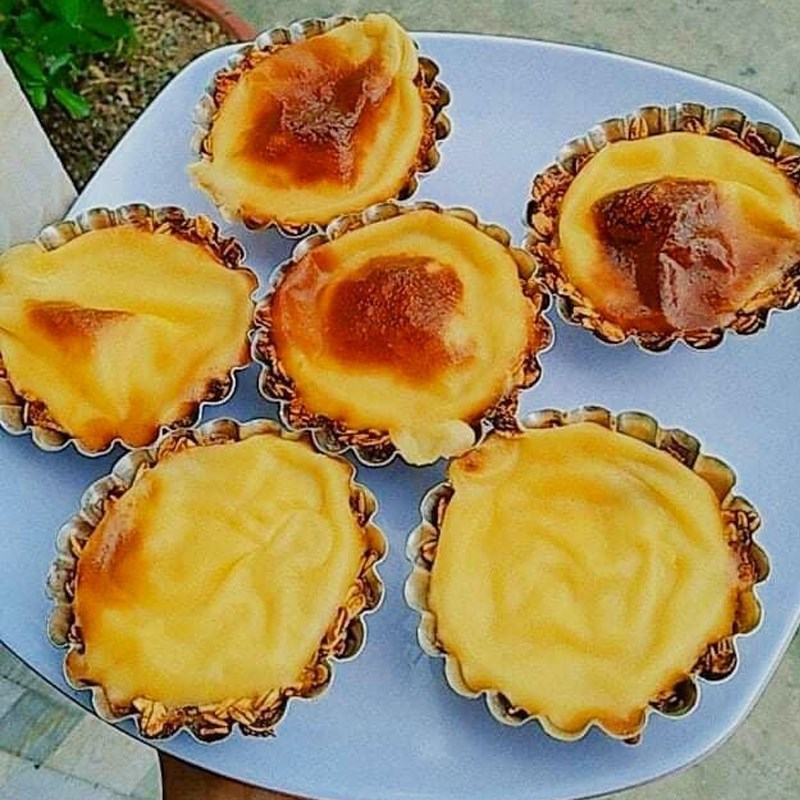 Bước 5 Thành phẩm Bánh tart yến mạch bằng nồi chiên không dầu