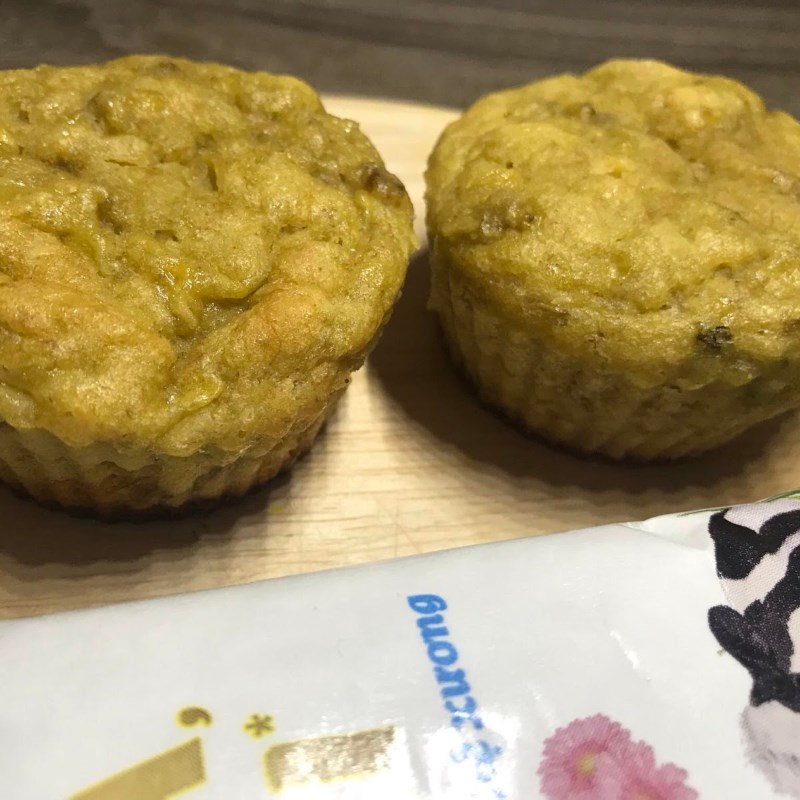 Bước 4 Thành phẩm Muffin chuối