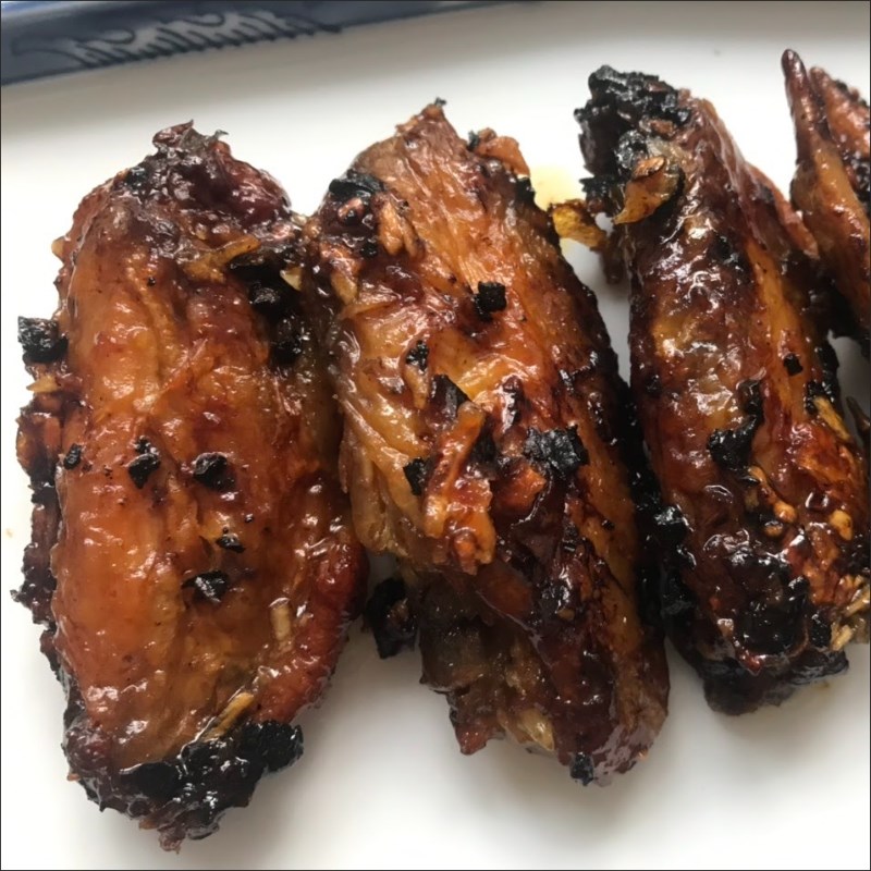 Bước 4 Thành phẩm Cánh gà chiên bơ tỏi bằng nồi chiên không dầu