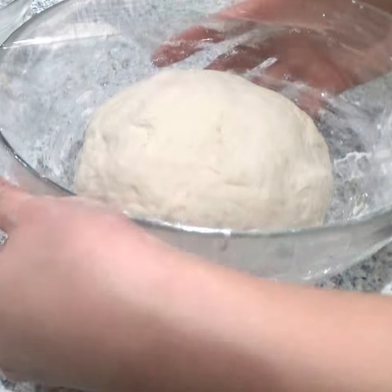 Bước 1 Trộn bột và ủ bột Bánh danish táo