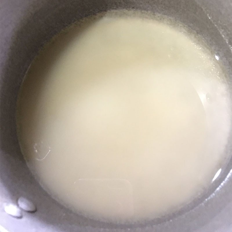 Bước 1 Trộn hỗn hợp rau câu Rau câu sữa tươi
