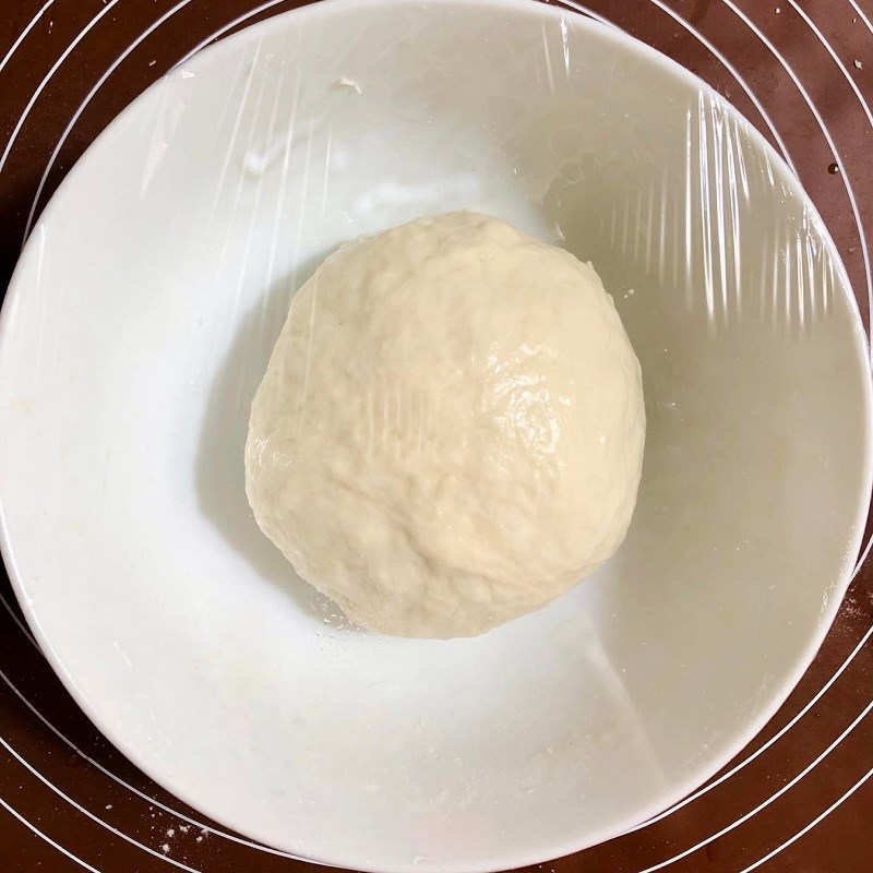 Bước 2 Trộn và bột bánh Bánh mì dẹt Thổ Nhĩ Kỳ