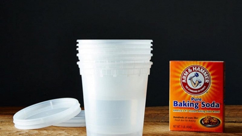 Chống ẩm mốc bằng baking soda