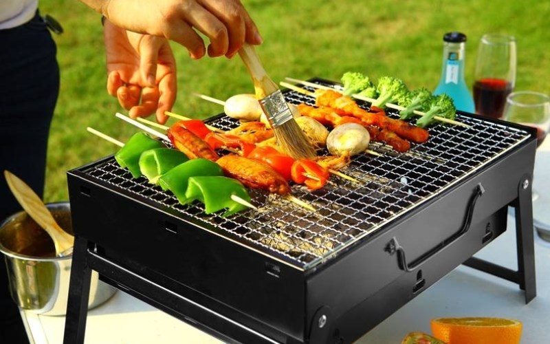 Đối với vỉ nướng than