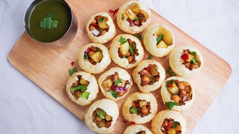 Cách làm bánh Pani Puri