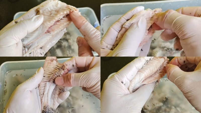 C&aacute;ch r&uacute;t xương c&aacute; r&ocirc; đ&atilde; luộc