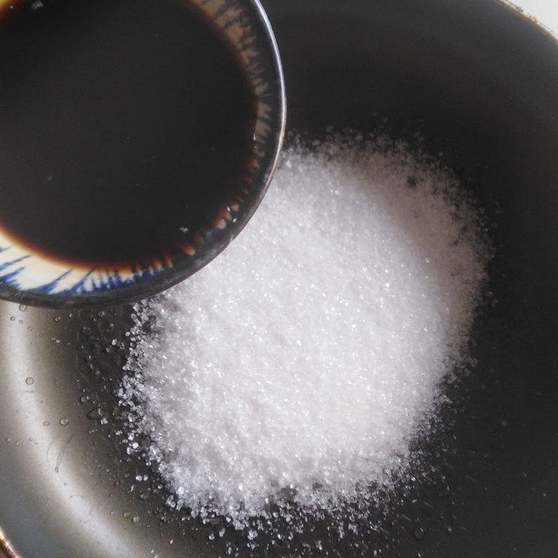 Bước 3 Chuẩn bị nước tương ngâm củ cải trắng Củ cải ngâm nước tương