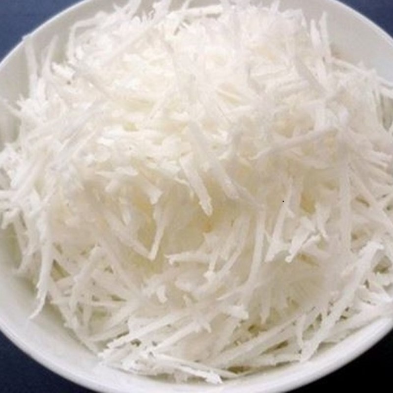 Bước 3 Làm dừa nạo Xôi hạt sen