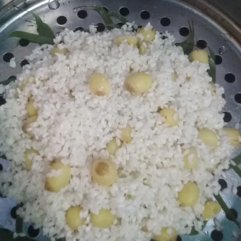 Bước 2 Nấu xôi hạt sen Xôi hạt sen (công thức được chia sẻ từ người dùng)