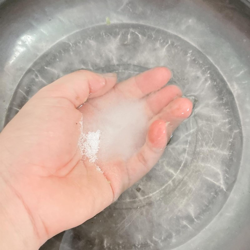 Bước 2 Ngâm mít Mít sấy bằng lò nướng