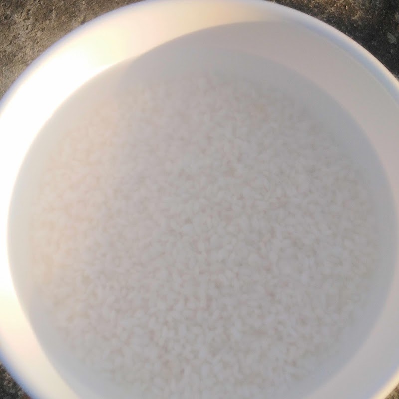 Bước 1 Sơ chế các nguyên liệu Xôi hạt sen (công thức được chia sẻ từ người dùng)