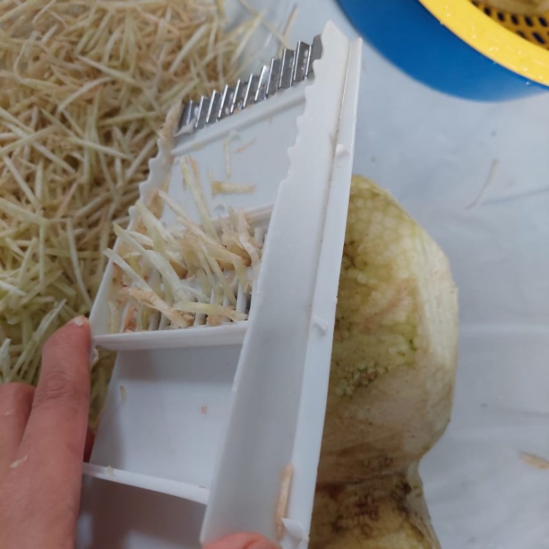 Bước 1 Sơ chế nhút mít Nhút mít non