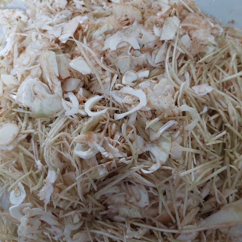 Bước 1 Sơ chế nhút mít Nhút mít non