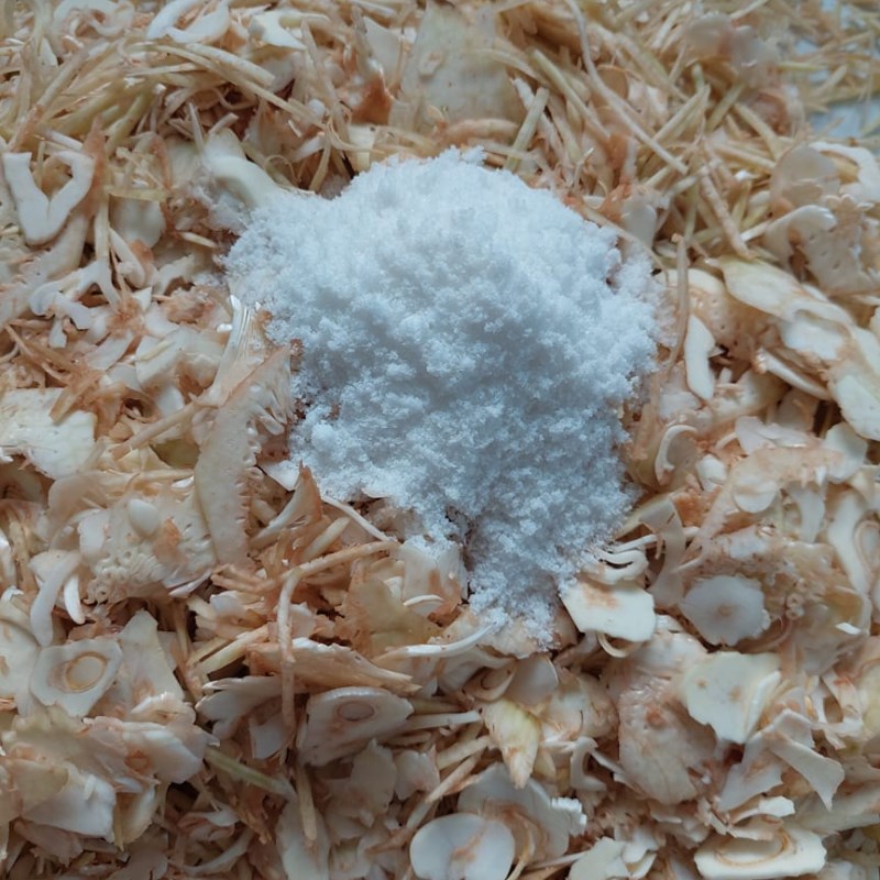 Bước 1 Sơ chế nhút mít Nhút mít non