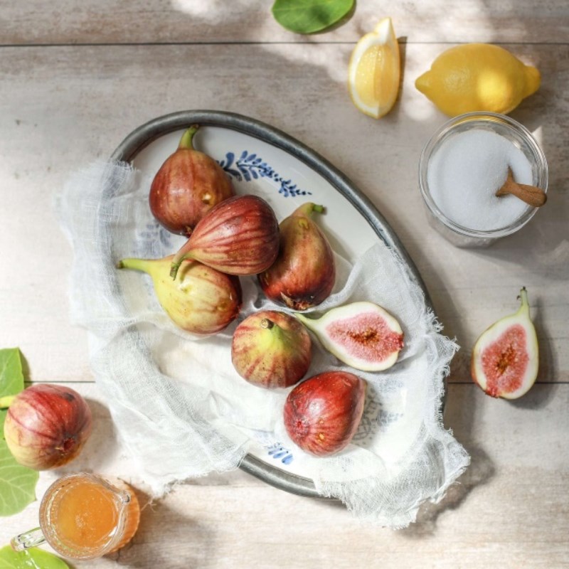 Bước 1 Sơ chế sung Mứt sung