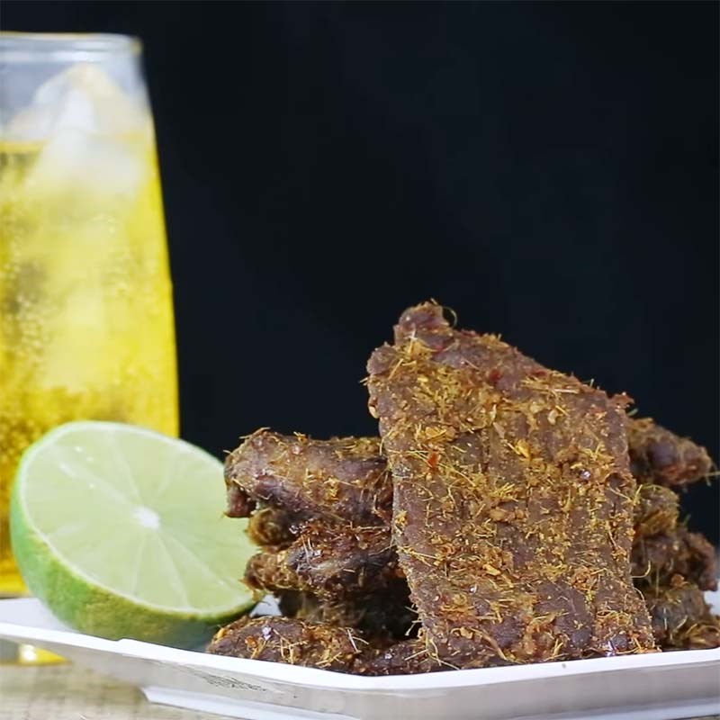 Bước 3 Thành phẩm Khô bò miếng