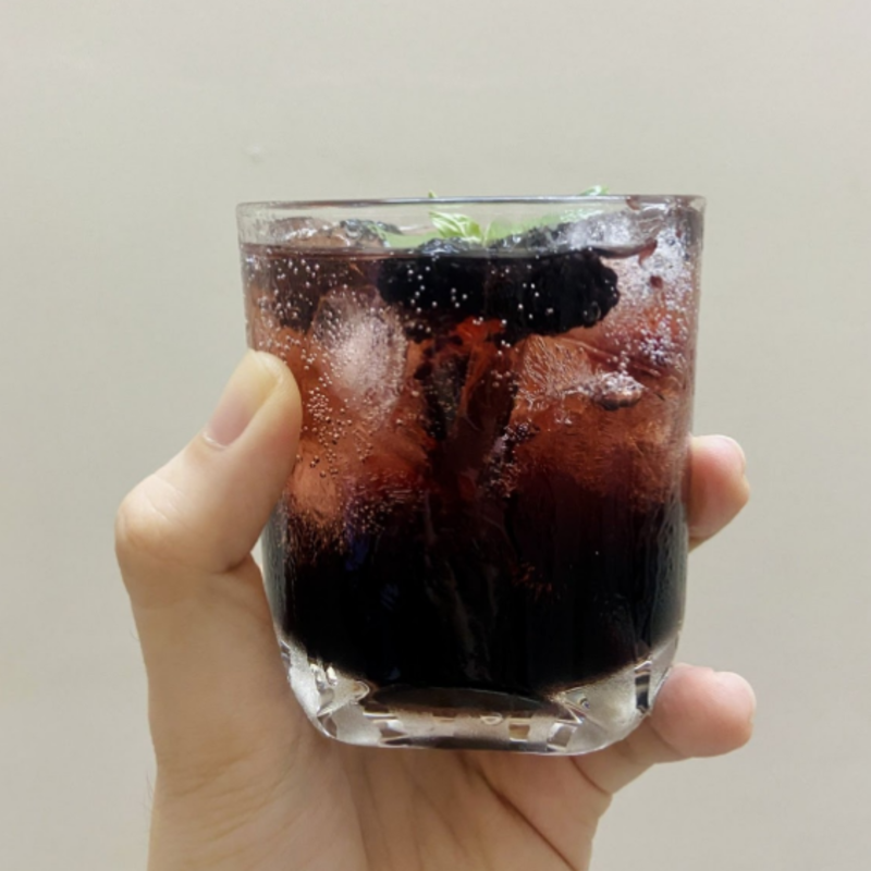 Bước 3 Thành phẩm Soda dâu tằm