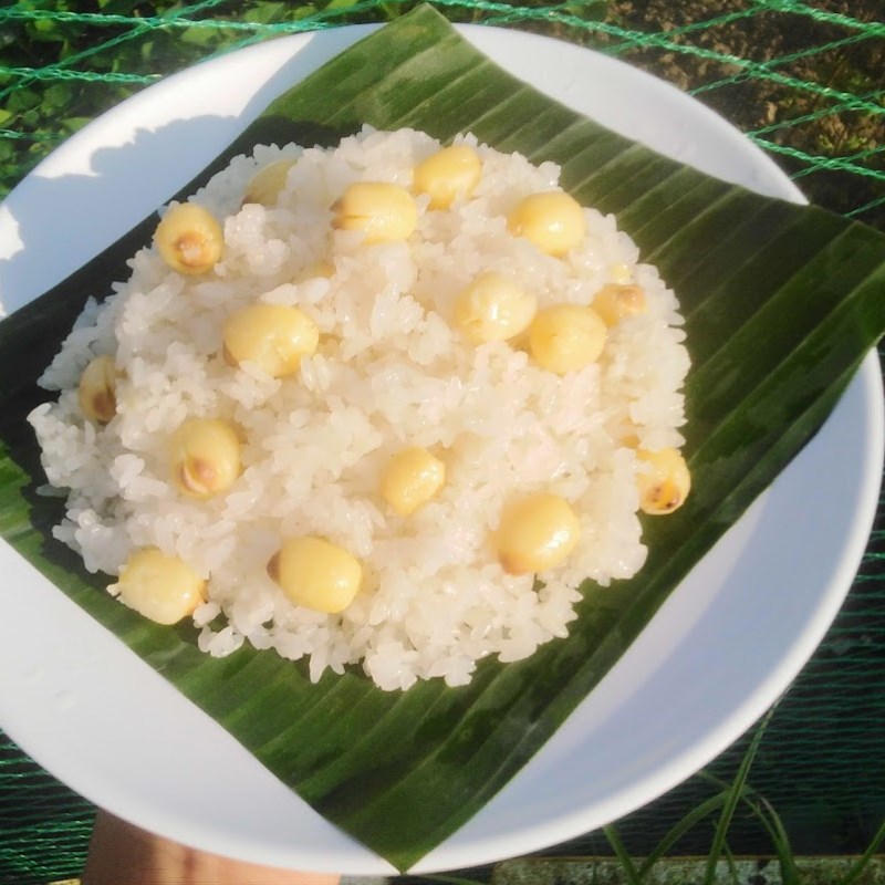 Bước 3 Thành phẩm Xôi hạt sen (công thức được chia sẻ từ người dùng)