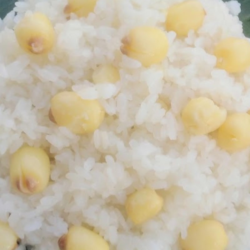 Bước 3 Thành phẩm Xôi hạt sen (công thức được chia sẻ từ người dùng)