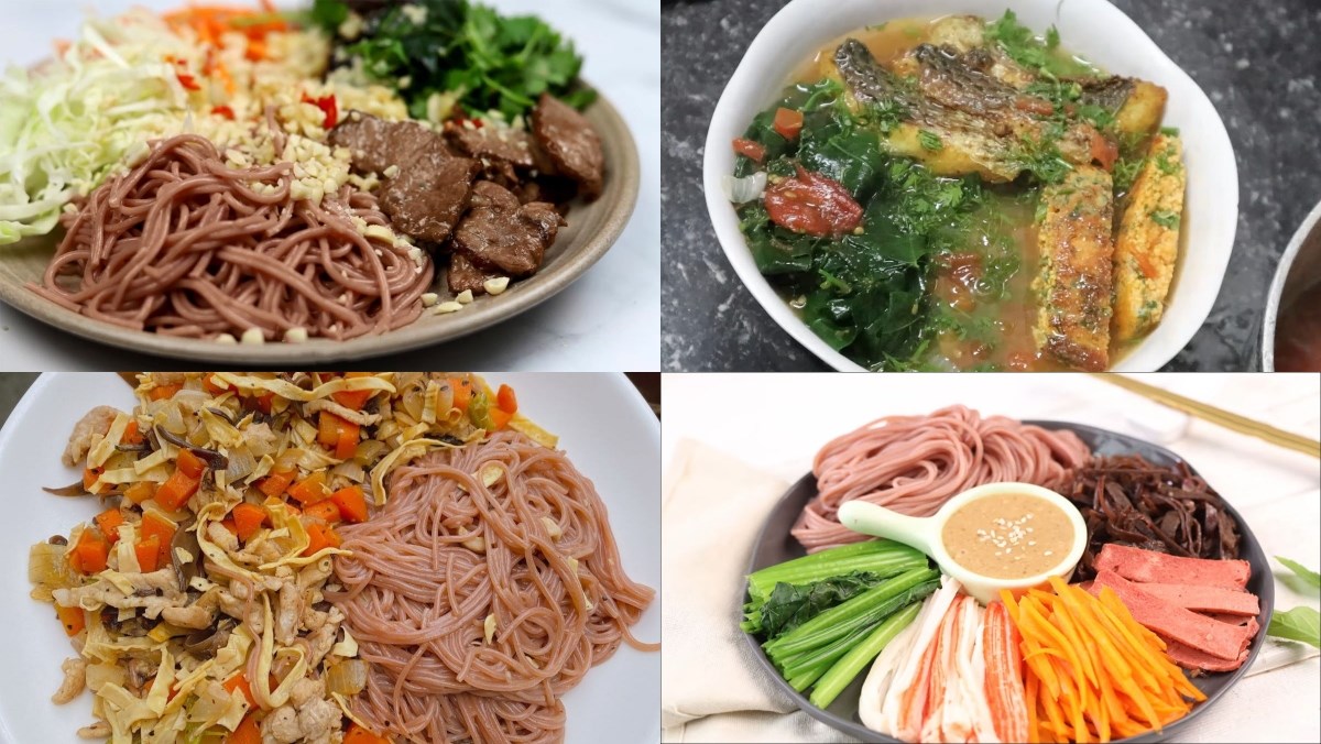 4 món ngon từ bún gạo lứt