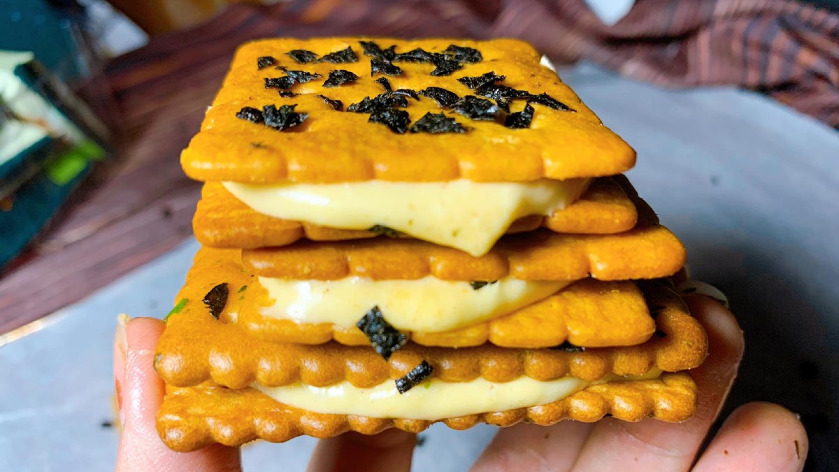 Cách tiến hành bánh quy phô mai - Cookies phô mai vừa phải thơm tho vừa phải ngon, bự giòn