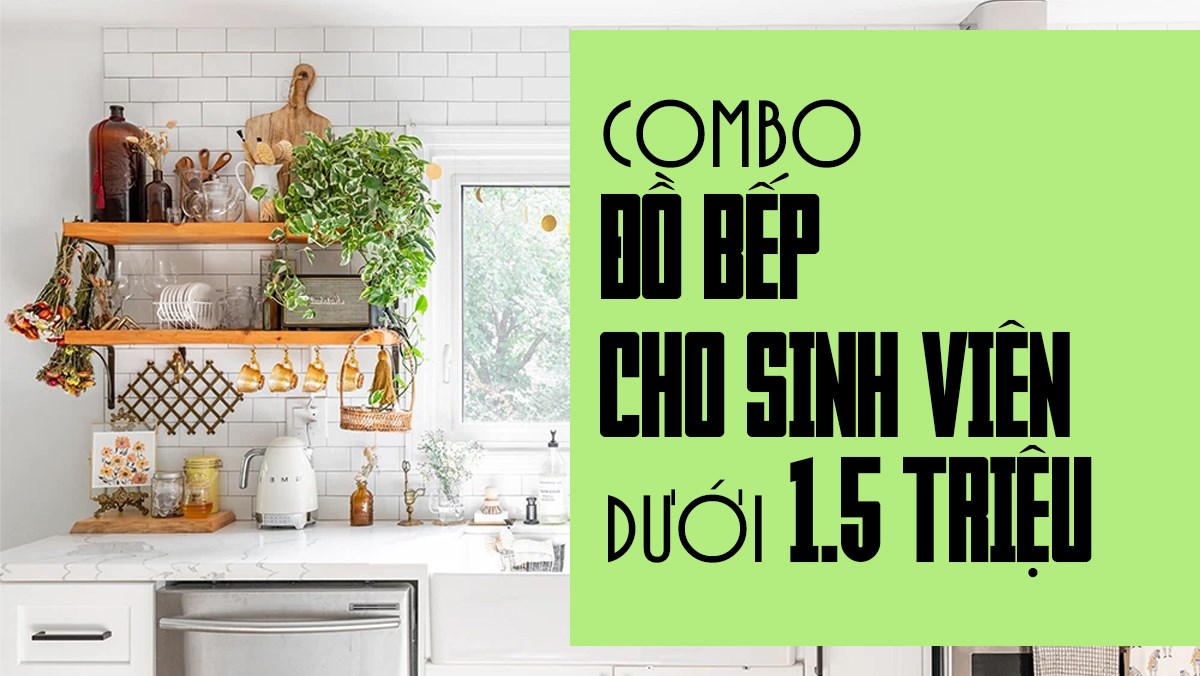 Combo đồ dùng nhà bếp dưới 1.5 triệu