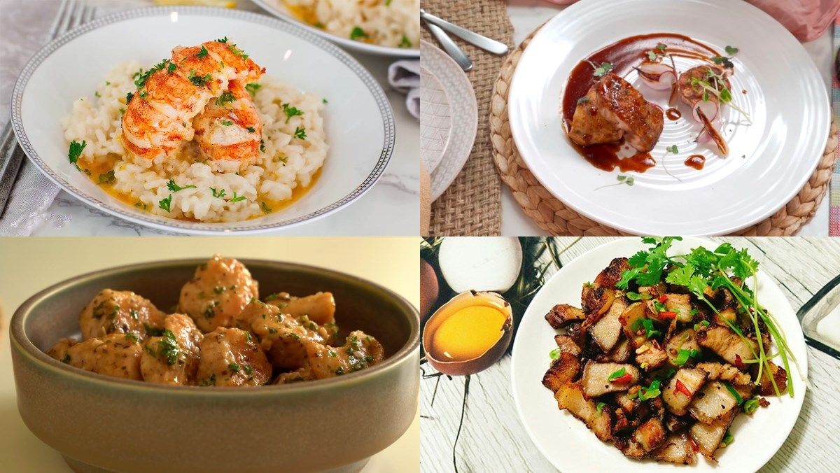 Món ăn sốt bơ tỏi