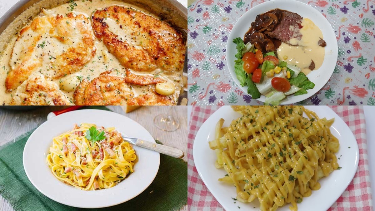 9 món ăn sốt phô mai