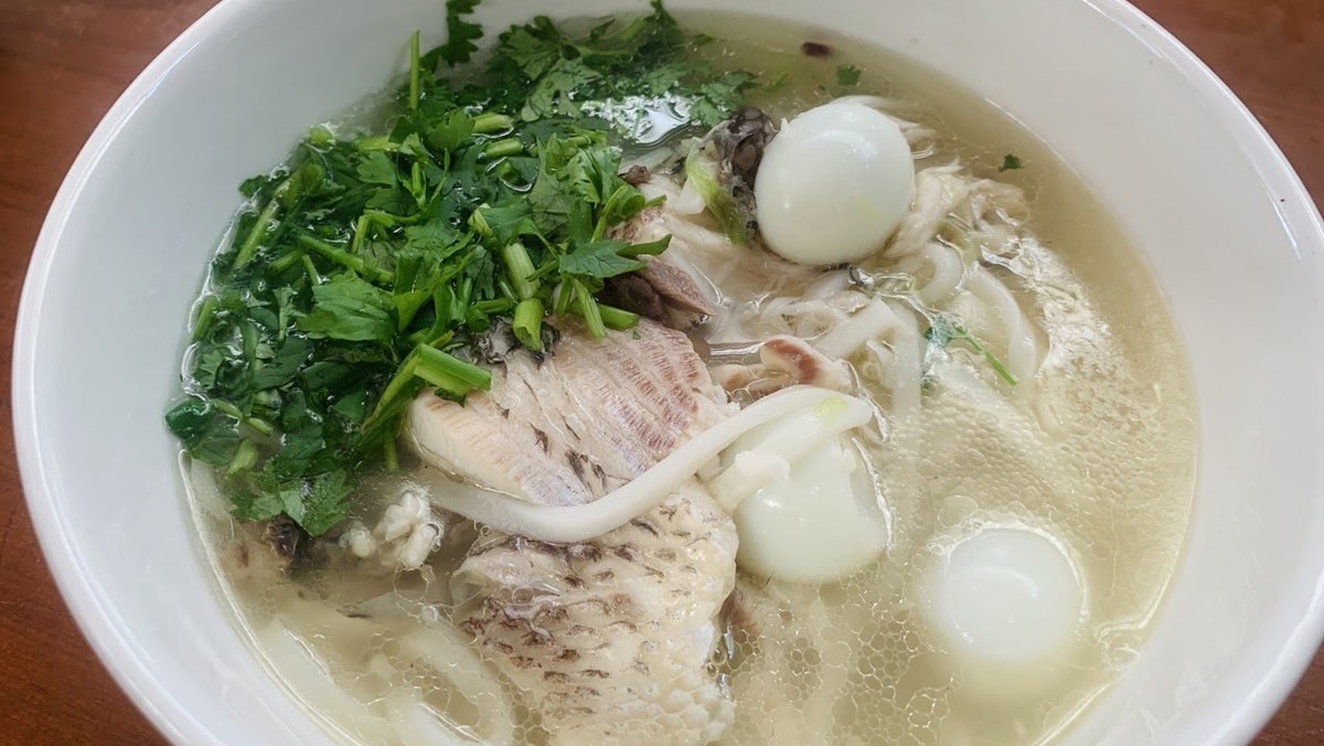 Bánh canh cá rô (công thức được chia sẻ từ người dùng)