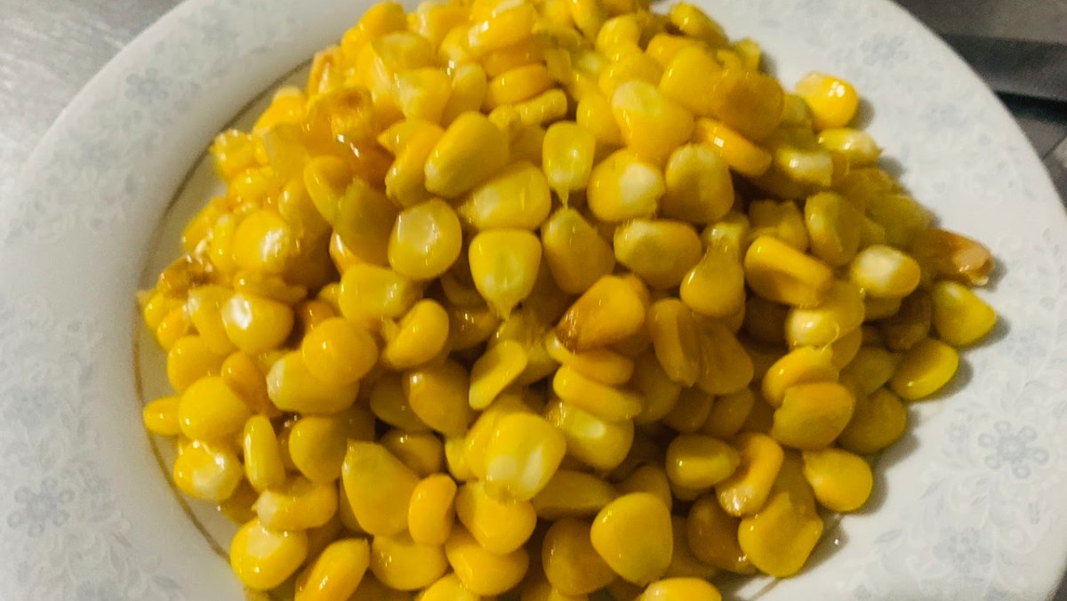 Bắp xào bơ tỏi