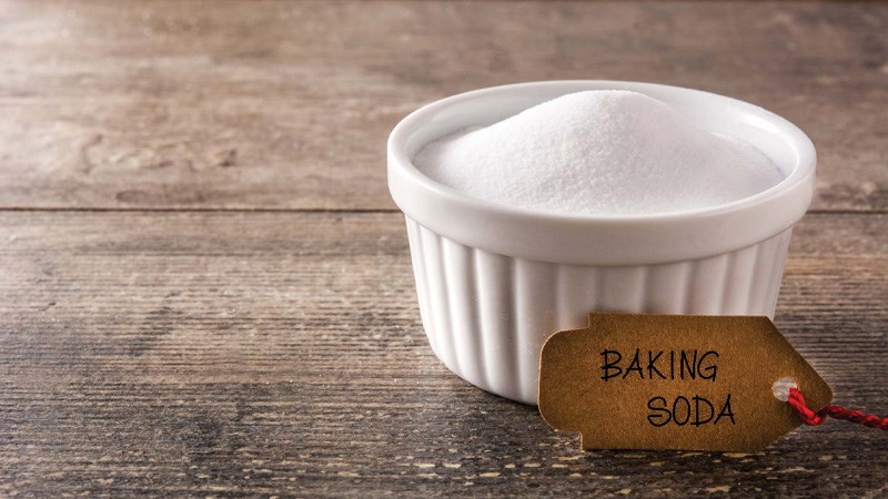 Sử dụng baking soda