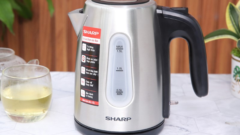 B&igrave;nh đun si&ecirc;u tốc Sharp