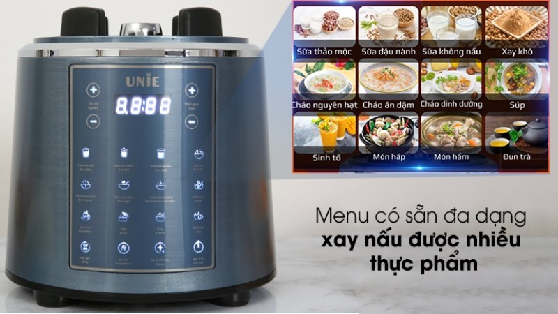 Ưu điểm nổi bật của máy làm sữa hạt Unie V6