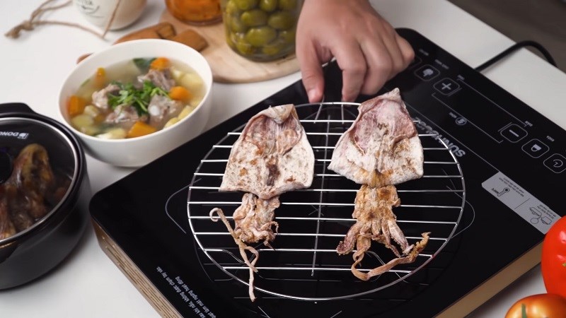 Nhược điểm nướng mực bằng bếp hồng ngoại