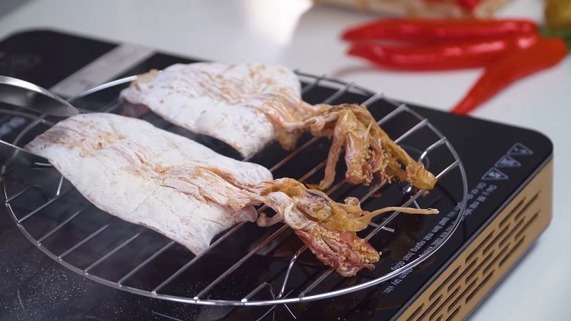 Ưu điểm nướng mực bằng bếp hồng ngoại