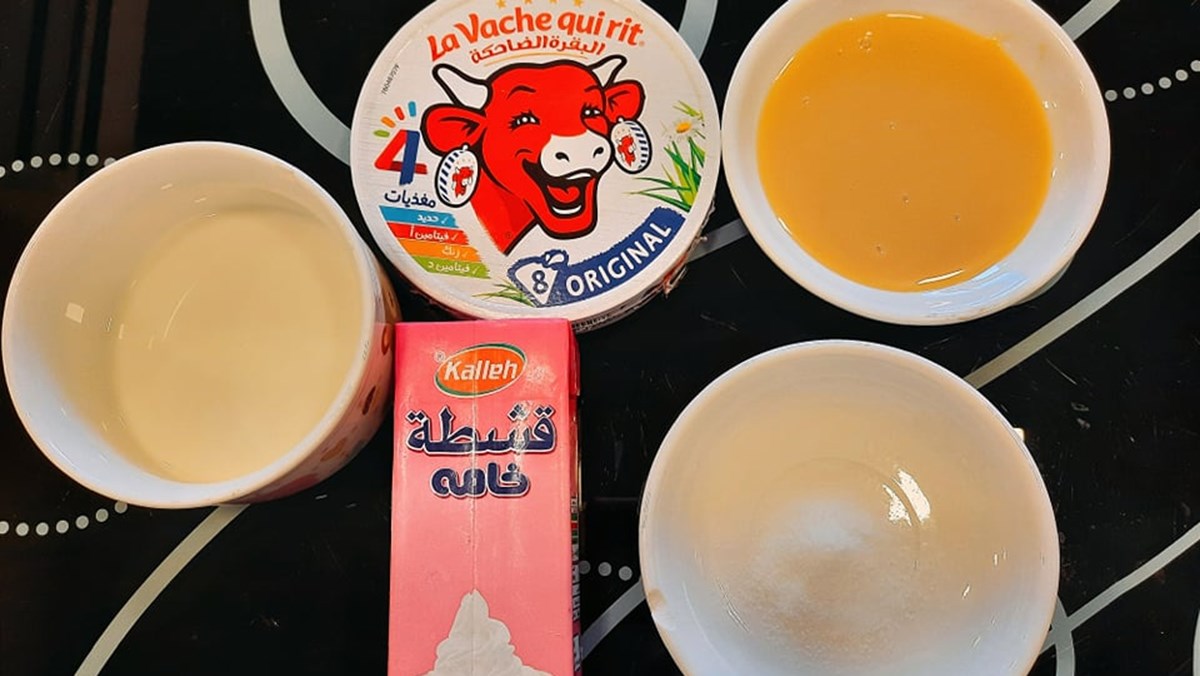 Nguyên liệu món ăn trà sữa socola kem cheese