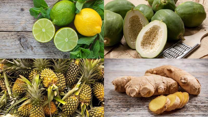 Nguyên liệu món ăn mứt gừng