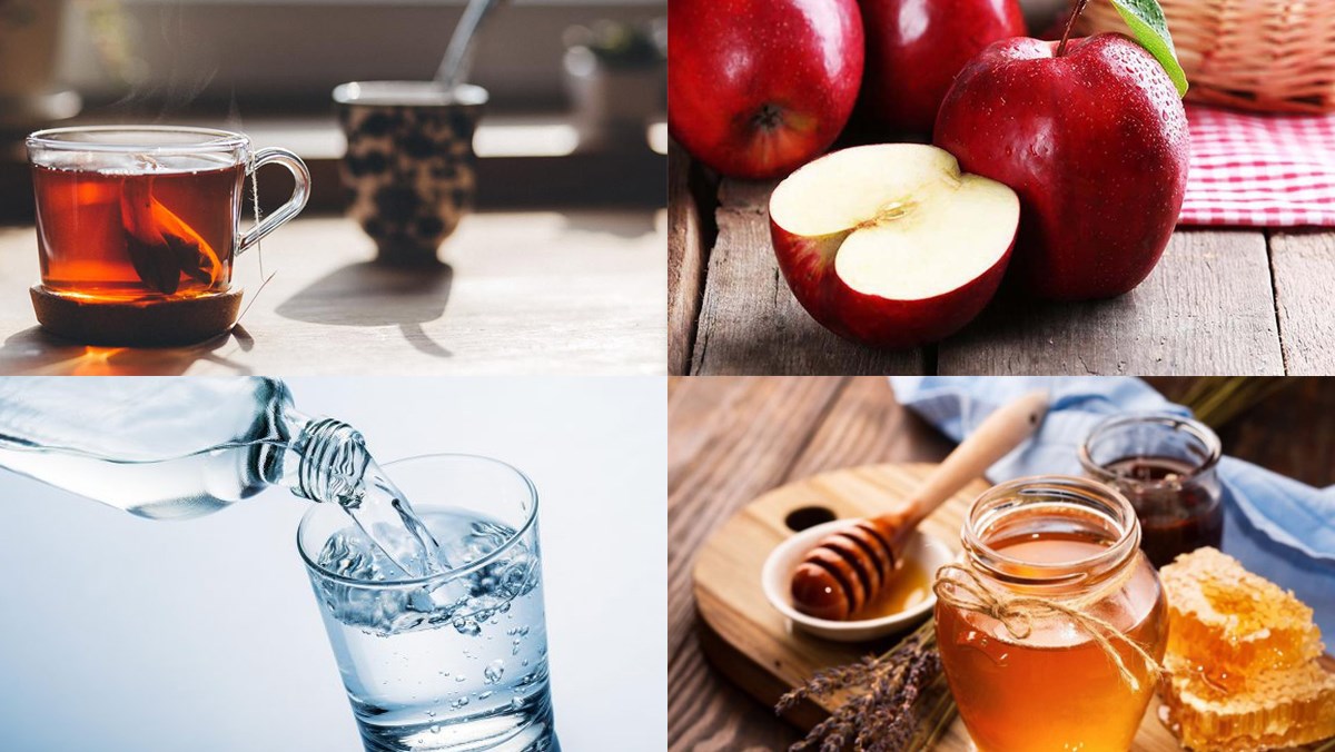 Nguyên liệu món ăn trà táo mật ong