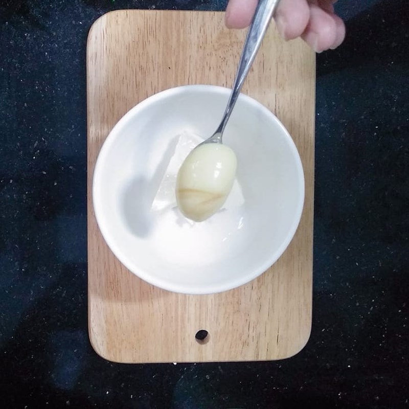 Bước 1 Làm sốt phô mai Bánh mì phô mai con bò cười