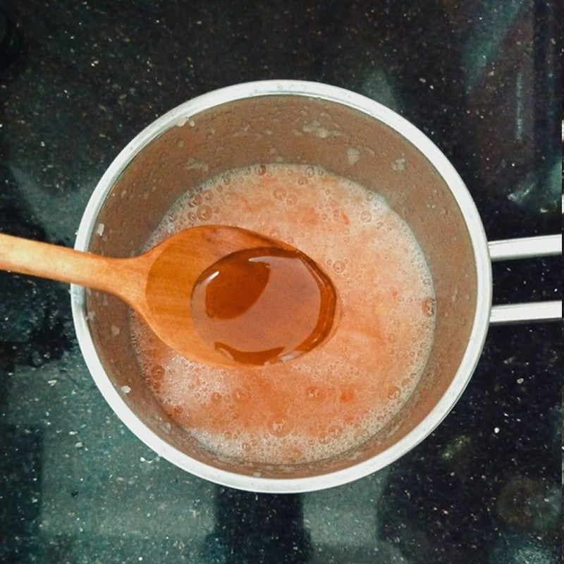 Bước 3 Làm sốt táo Sốt táo