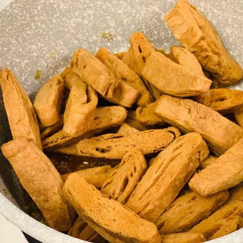 Bước 3 Làm sườn non chay chiên sả ớt Sườn non chay chiên sả ớt (công thức chia sẻ từ người dùng)