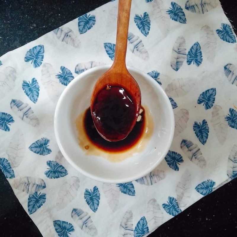 Bước 1 Pha nước sốt tiêu Thịt bò nướng tiêu bằng nồi chiên không dầu