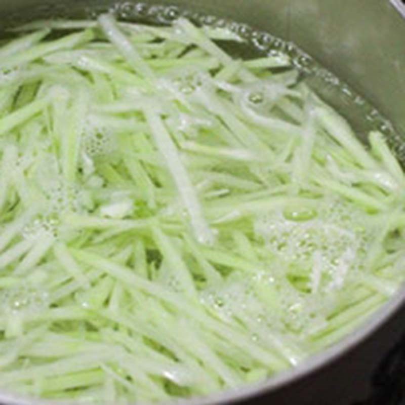 Bước 1 Sơ chế gừng Mứt gừng dẻo