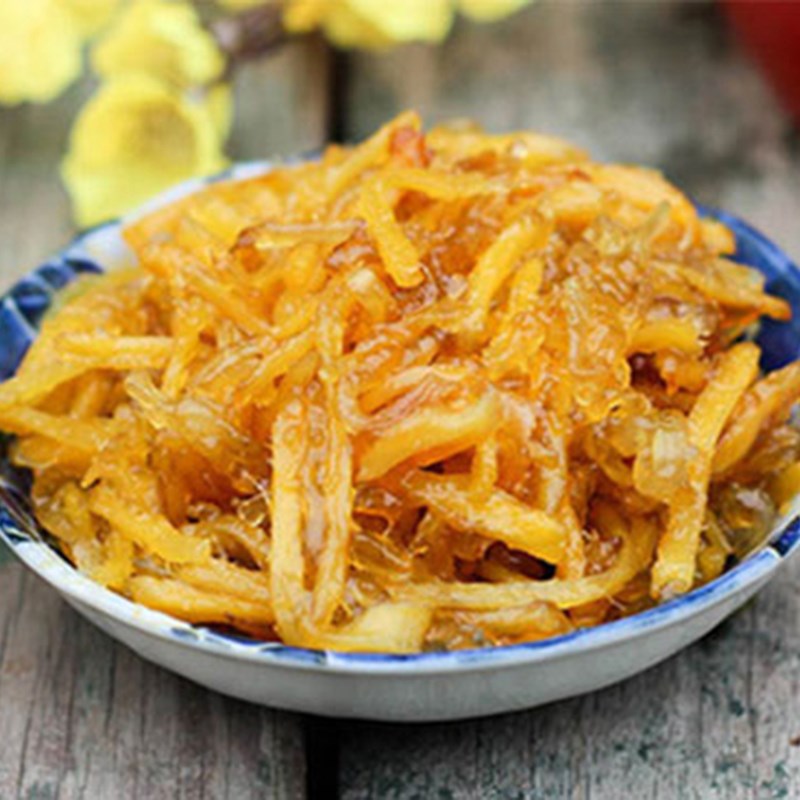 Bước 3 Thành phẩm Mứt gừng dẻo