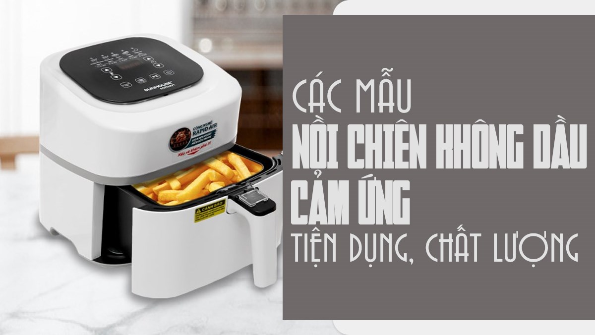 Nồi chiên không dầu cảm ứng