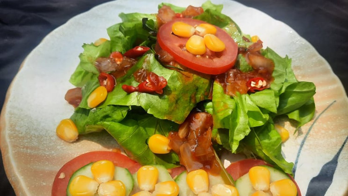 Xà lách (salad) trộn chay