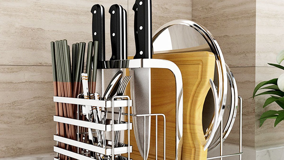 Cách sắp xếp dao làm bếp	